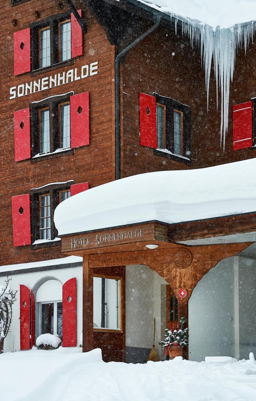 Hotel Sonnenhalde, Arosa Bagian luar foto