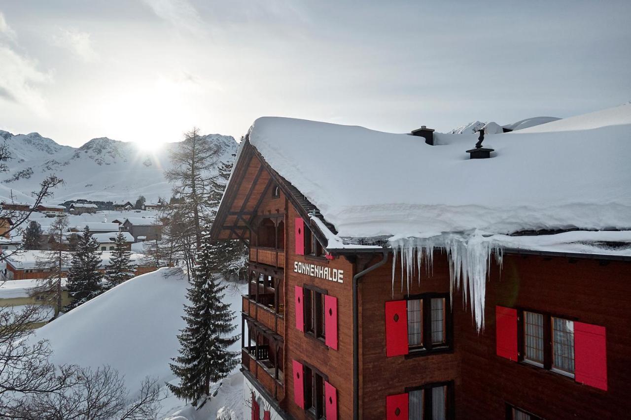 Hotel Sonnenhalde, Arosa Bagian luar foto